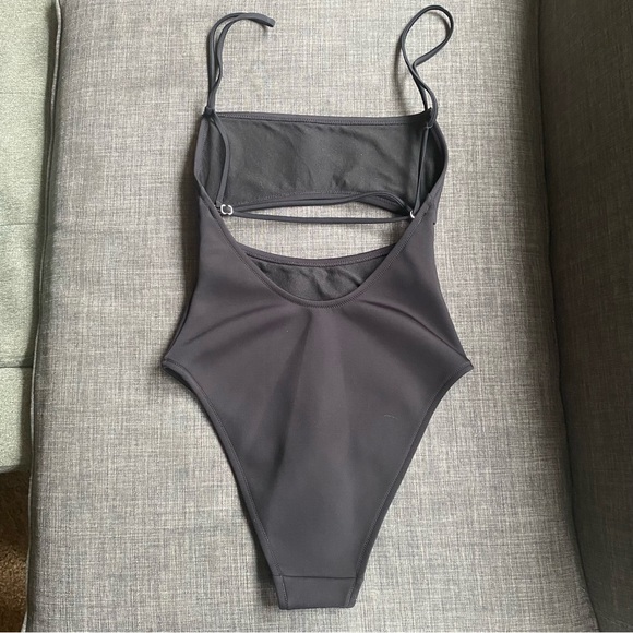 TopShop Split Middle Neoprene One Piece - Picture 6 of 6